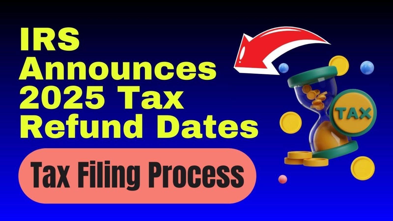 IRS Announces 2025 Tax Refund Dates